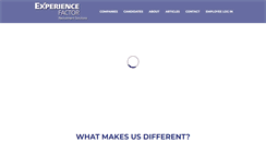 Desktop Screenshot of experiencefactor.com